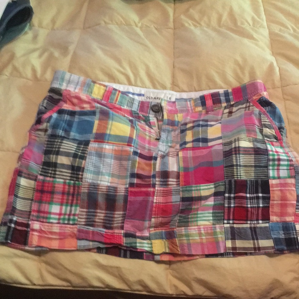Multi colored skirt